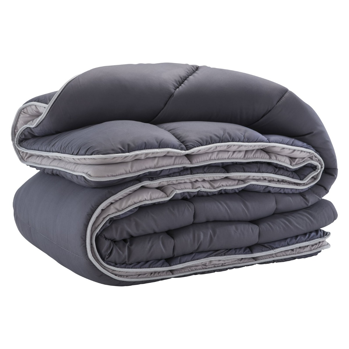 Le Roi du Matelas - Couette Colors Anthracite - 240x260 cm
