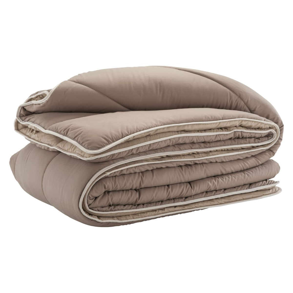Le Roi du Matelas - Couette Colors Taupe - 140x200 cm