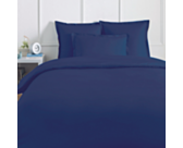Housse de couette Coton Bleu - 140x200 cm