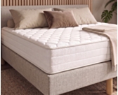 Ensemble literie Leon - beige - (x2) 80x200 cm (160x200 cm) 