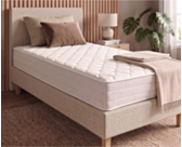 Ensemble literie Leon beige - 90x200 cm 