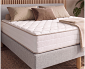 Ensemble literie Leon - gris - (x2) 70x200 cm (140x200 cm) 