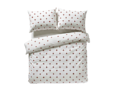packshot parure de lit en coton  