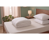 Pack Oreiller 
Pack couette + oreillers 
Fabrication française 