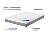 Matelas mousse polyuréthane Apollo 140x190 cm 