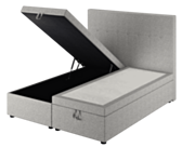 Lit Coffre Cassia Ashgrey - 160x200 cm