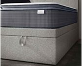 Lit Coffre Cassia Ashgrey - 140x190 cm