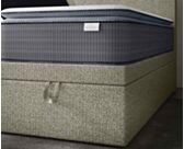 Lit Coffre Cassia Beige - 140x190 cm