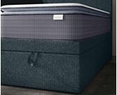 Lit Coffre Cassia Bleu - 140x190 cm