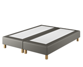 Boxspring Coventry Cabernet Anthracite - 140x190 cm