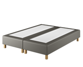 Boxspring Dayton Cabernet Anthracite - 140x200 cm