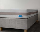Boxspring Dayton Merlot Gris - 200x200 cm