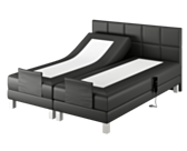 Boxspring Eton Electrique Cabernet Noir - 90x190 cm