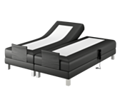 Boxspring Eton Electrique Cabernet Noir - 180x200 cm