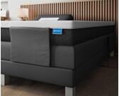 Boxspring Eton Electrique Cabernet Noir - 140x190 cm