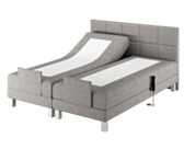 Boxspring Eton Electrique Merlot Gris - 90x200 cm