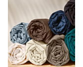 Drap-housse Coton Zinc Bonnet 30 - 140x200 cm