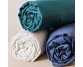 Drap-housse Coton Blanc Bonnet 25 - 120x190 cm