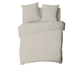 Taie d'oreiller satin Beige - 50x70 cm