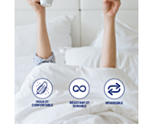 Parure de lit Oslo - 240x260 cm