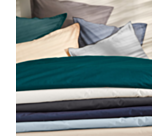 Housse de couette Coton Zinc - 240x260 cm