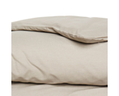 Housse de couette Coton Vison - 200x200 cm