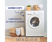 Drap-housse Coton Blanc Bonnet 25 - 70x200 cm