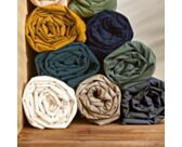 Drap-housse Coton Terracotta Bonnet 25 - 200x200 cm