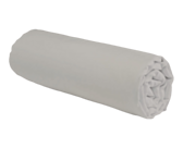 Drap-housse Percale Gris Clair Bonnet 35 - 140x190 cm