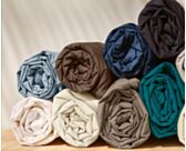 Drap-housse Coton Bleu Bonnet 30 - 120x200 cm