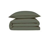 Housse de couette Coton Kaki - 240x260 cm