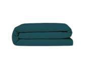Housse de couette Coton Petrole - 200x200 cm