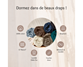 Drap-housse Coton Taupe Bonnet 30 - 140x200 cm