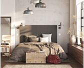 Tête de lit Kahaia Page Grey 180 - H120 cm
