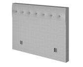 Tête de lit Kalmia Ashgrey 90 - H100 cm