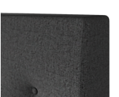 Tête de lit Kalmia Gris 90 - H120 cm