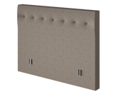 Tête de lit Kalmia Taupe 90 - H120 cm