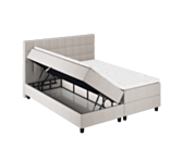 Lit Coffre Omega Beige - 140x200 cm