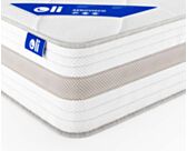 Matelas Ressorts ensachés Aerovisco à mémoire de forme120x190 cm 
