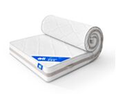 Matelas Ressorts ensachés Aerovisco à mémoire de forme 90x200 cm 
