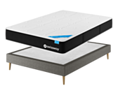 Ensemble Newport / Calla Deco Gris - 180x200 cm