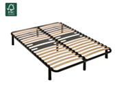 Sommier à latte en kit Optikit 140x190 cm