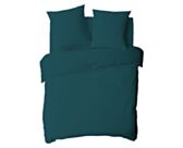 Housse de couette Coton Petrole - 200x200 cm
