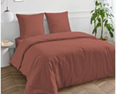 Taie d'oreiller Coton Terracotta - 63x63 cm