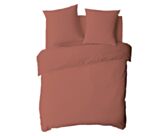 Housse de couette Coton Terracotta - 220x240 cm