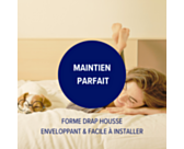 Protège Matelas Imperméable Coton - 120x190 cm