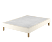 Sommier Cosmos Deco Boucle Blanc - 180x200 cm