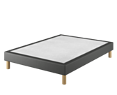 Sommier Cosmos Deco Noir - 180x200 cm