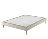 Sommier Tapissier Cirse Deco Beige - 140X200 cm