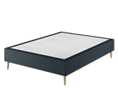 Sommier Tapissier Cronos Bleu - 140x190 cm